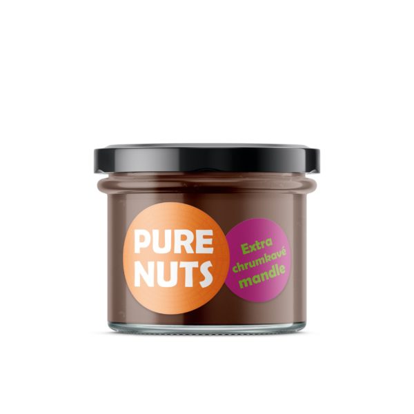 Extra chrumkavé mandle 200g Pure nuts